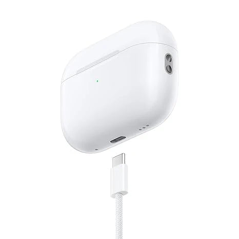 Airbuds Pro (2nd Generation) with MagSafe Case comes Volume up and Down Noise Cancellation (US Imported) 1 Year Warranty